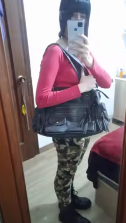 Customer photo of Dora Multi-Pocket Shoulder Bag