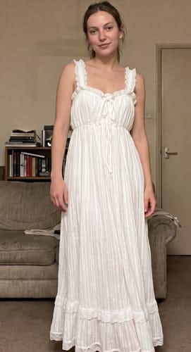 Customer photo of Theodora Tiered Maxi Dress
