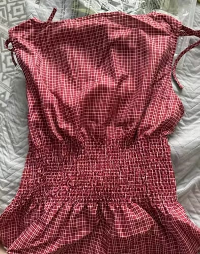 Customer photo of Eleanor Smocked Peplum Top