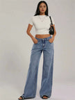 After Hours Wide-Leg Jeans
