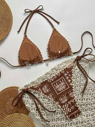 Mocha Sands Bikini Set