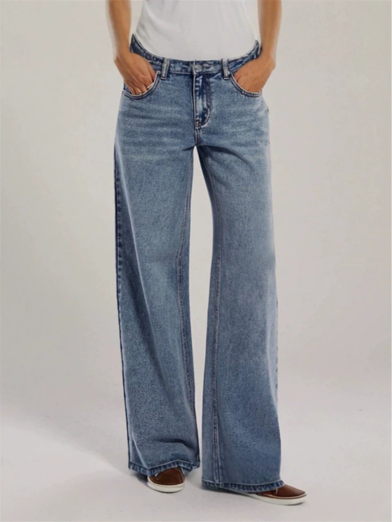 After Hours Wide-Leg Jeans