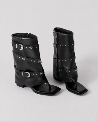 The Berlin Buckle Boot Sandal