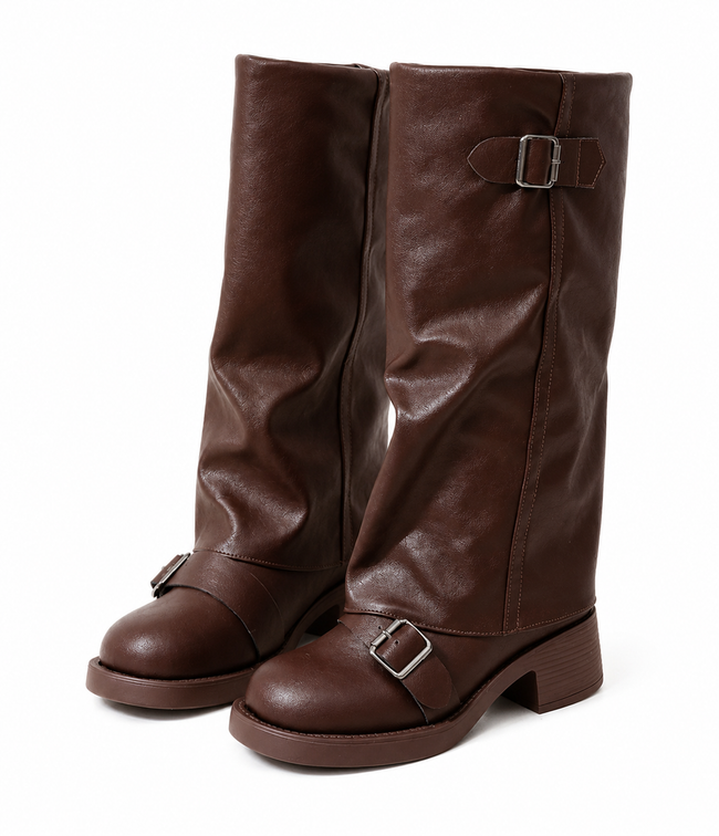 The Dark Desire Moto Boot