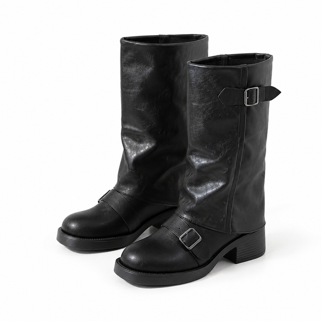 The Dark Desire Moto Boot