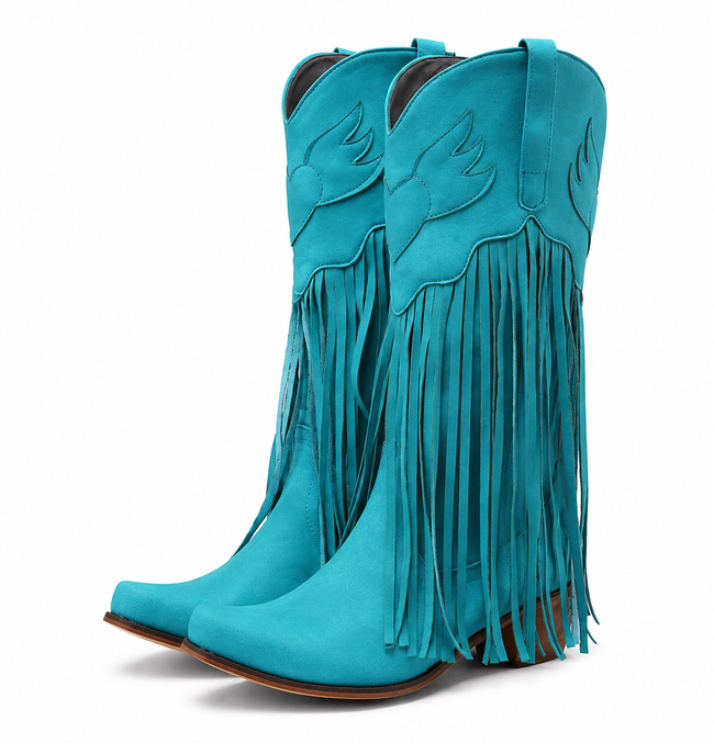 The Wildfire Fringe Western Boot