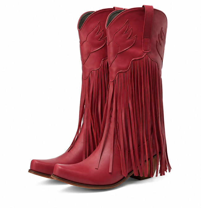 The Wildfire Fringe Western Boot
