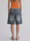 The Rough Cut Denim Shorts