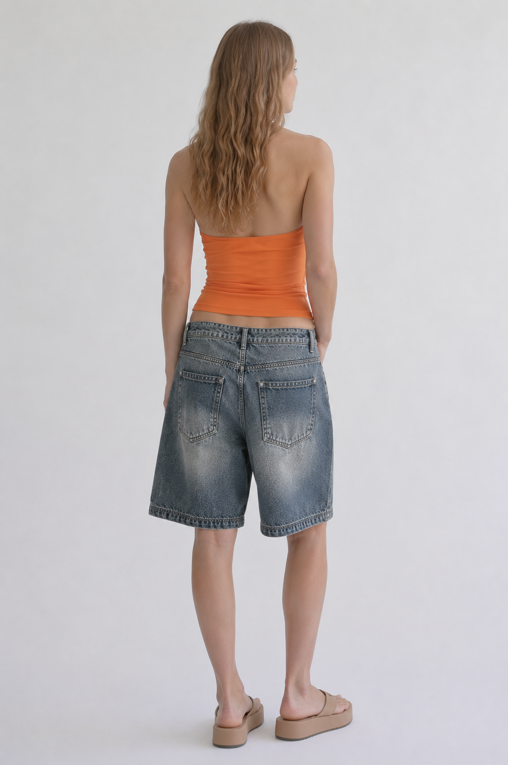 The Rough Cut Denim Shorts