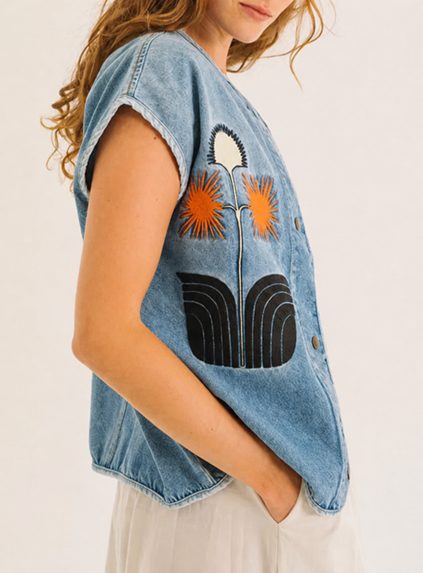 The Wild Bloom Vest