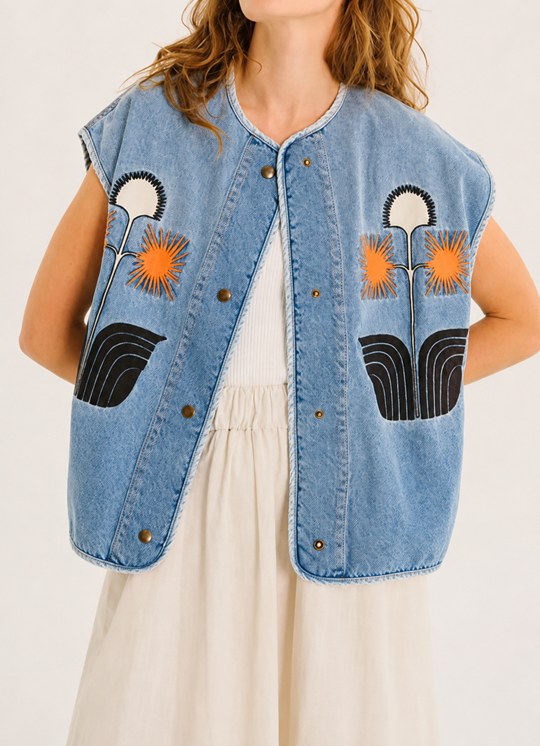 The Wild Bloom Vest
