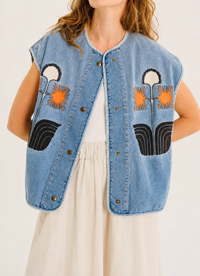 The Wild Bloom Vest