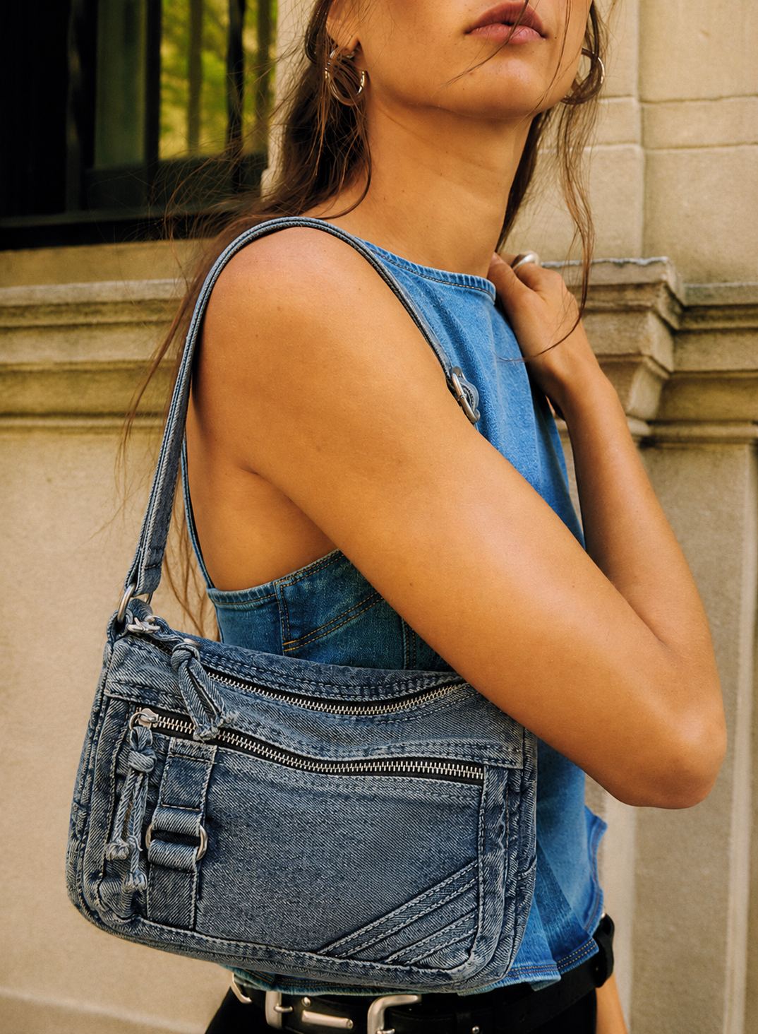The Denim Days Shoulder Bag