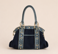 The Chrome & Canvas Satchel