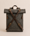The Waxed Canvas Roll-Top Pack