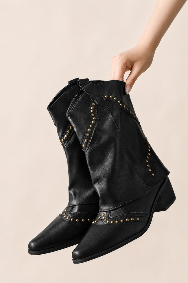 The Stud Line Western Boot
