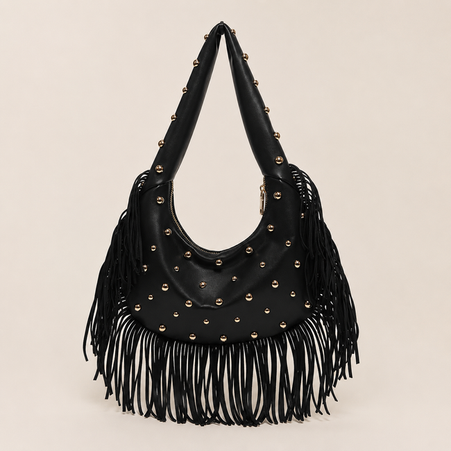 The Stud & Fringe Crescent Hobo