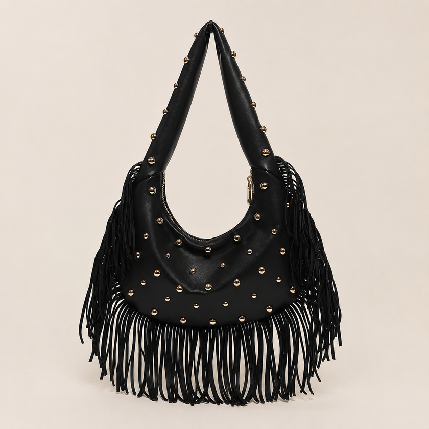 The Stud & Fringe Crescent Hobo