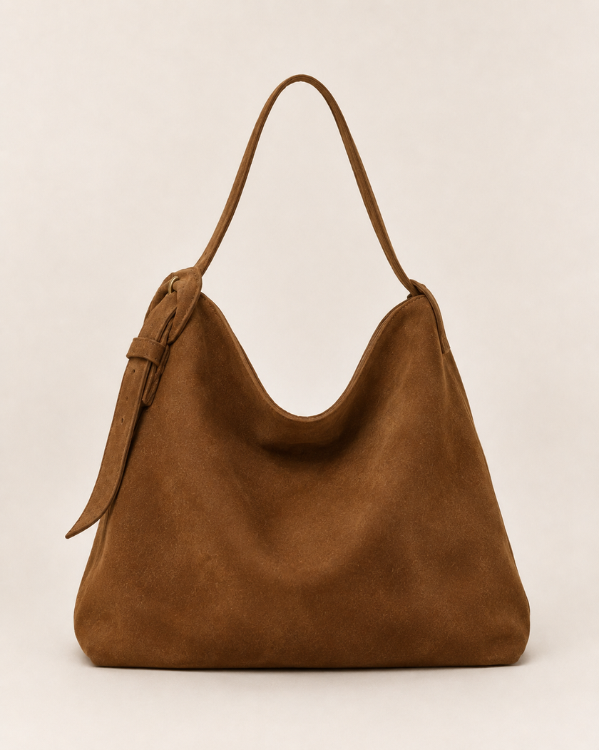 The Quiet Suede Tote