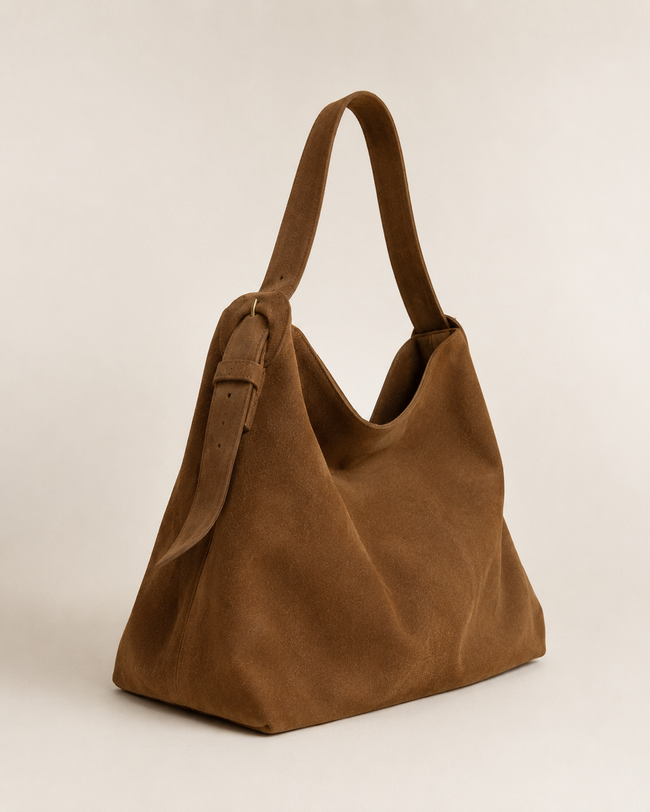 The Quiet Suede Tote