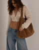 The Quiet Suede Tote