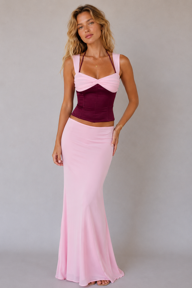 The Luxe Twist Two Piece Set