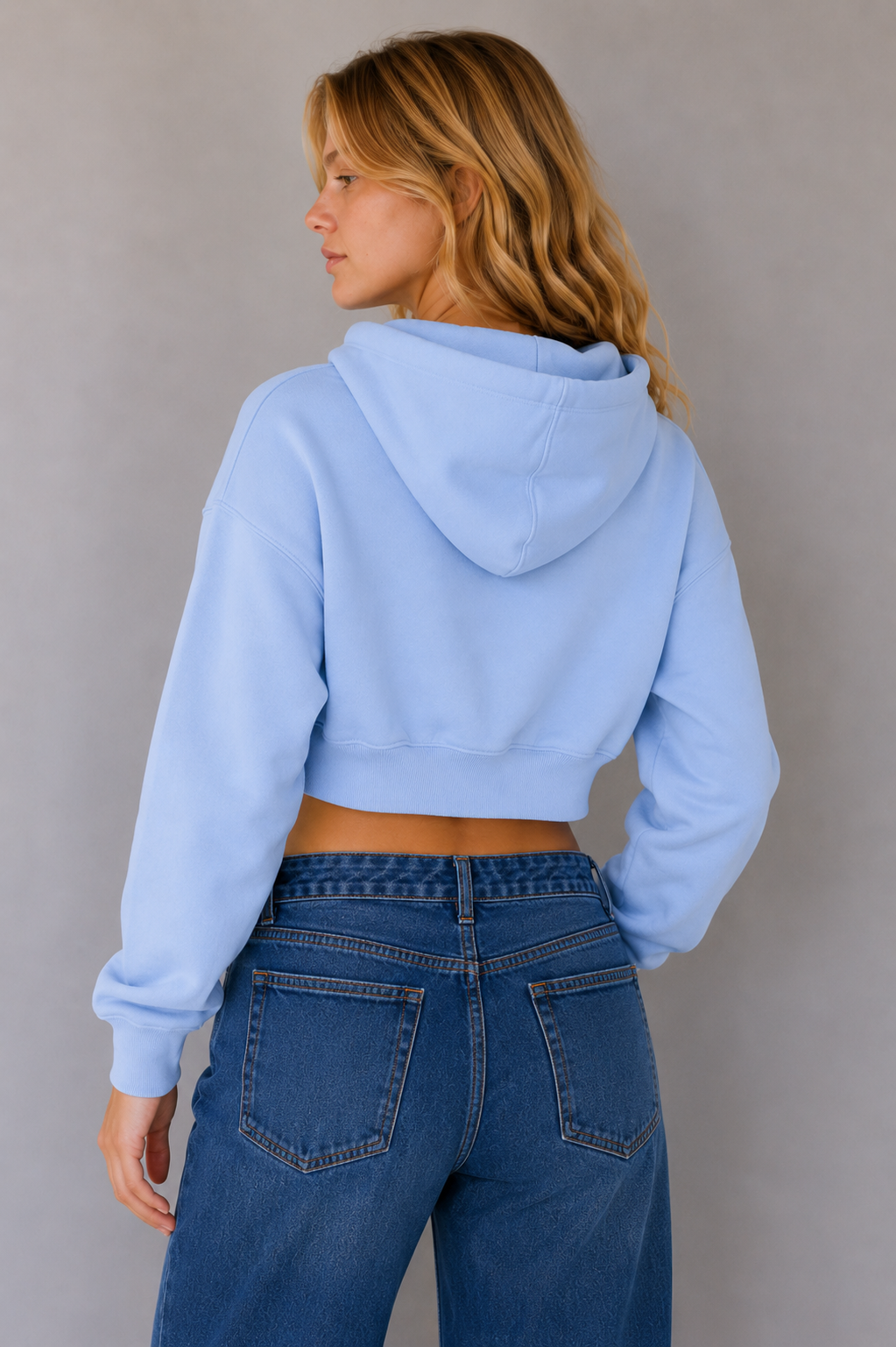 The Classic Cropped Hoodie