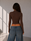 The Sleek Mock Neck Top