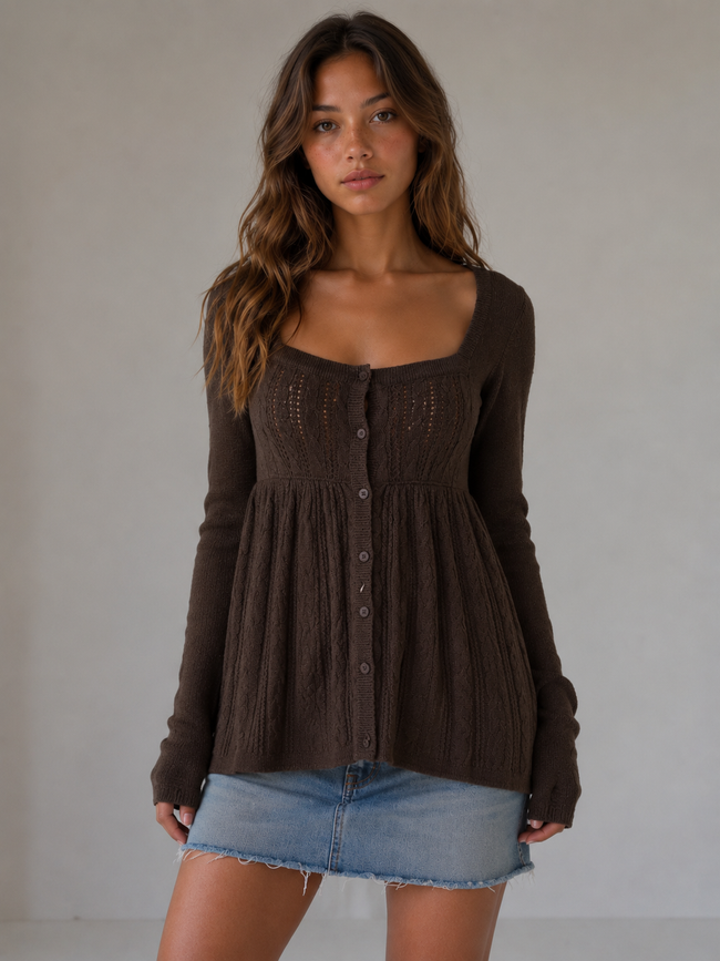 The Cottage Core Cardigan