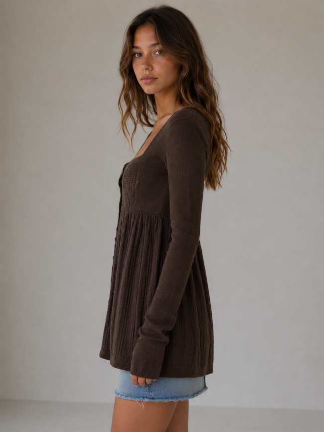 The Cottage Core Cardigan