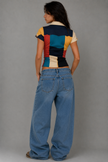 The Color Block Racer Top