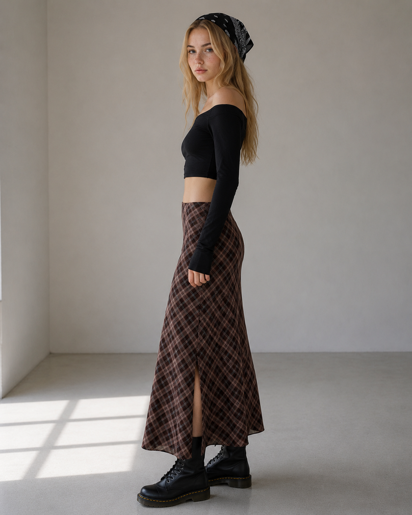 The Dark Academia Skirt
