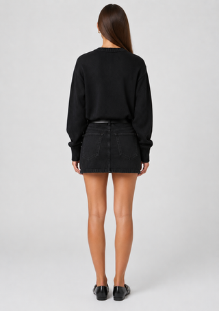Vesper Denim Mini Skirt