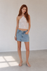 The Classic Cut Denim Skirt