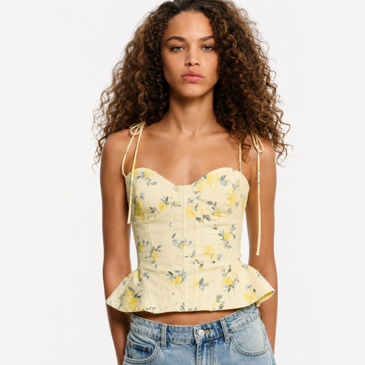 The Petal & Bow Corset Top