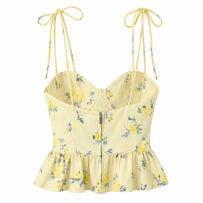 The Petal & Bow Corset Top