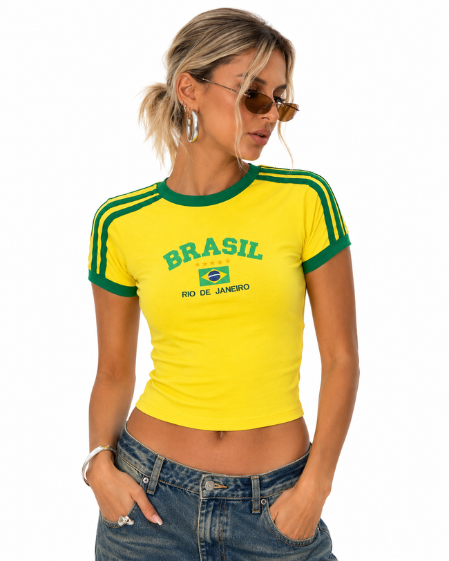 Brasil Crop Top