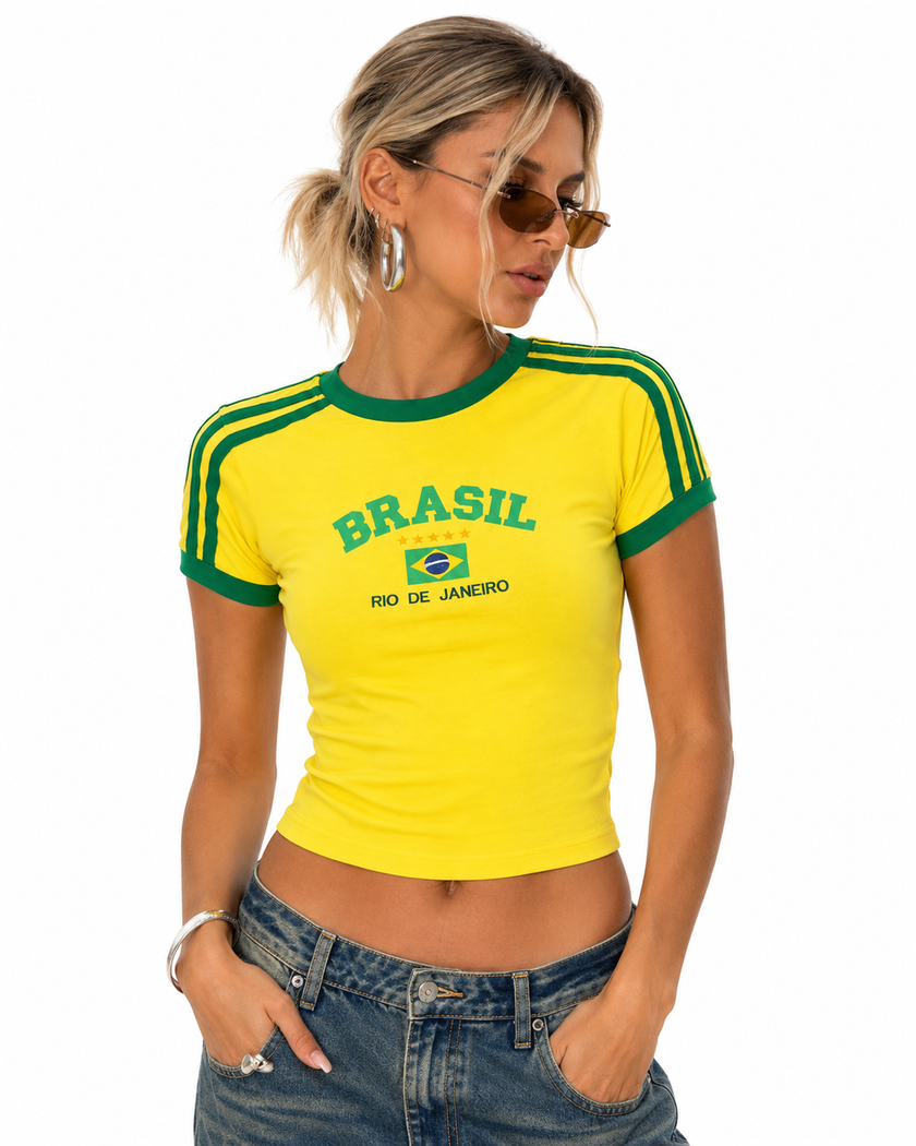 Brasil Crop Top