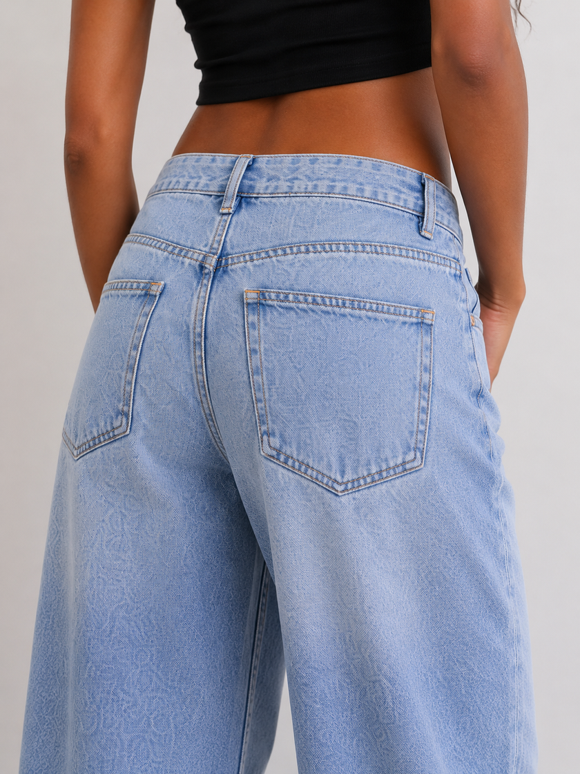 Blue Crush Baggy Jeans