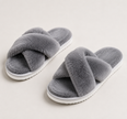 Cloud Chaser Fluffy Crossband Slippers