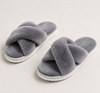 Cloud Chaser Fluffy Crossband Slippers