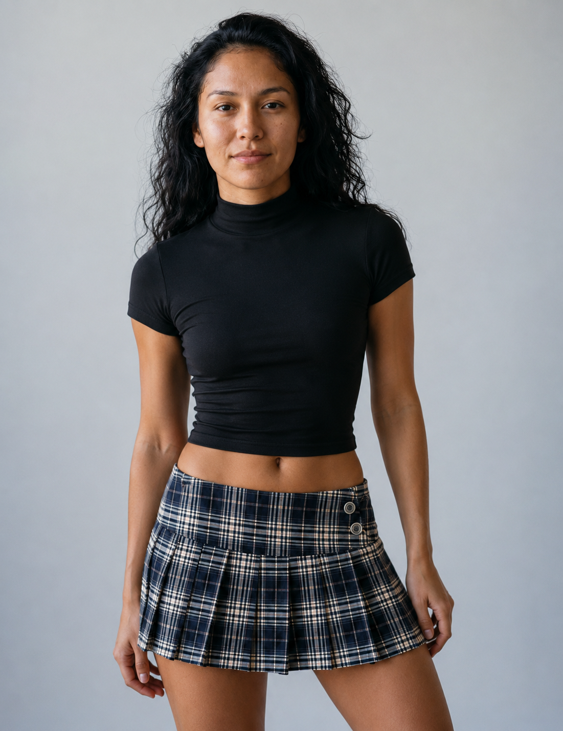 Beatrix Pleated Micro Skirt