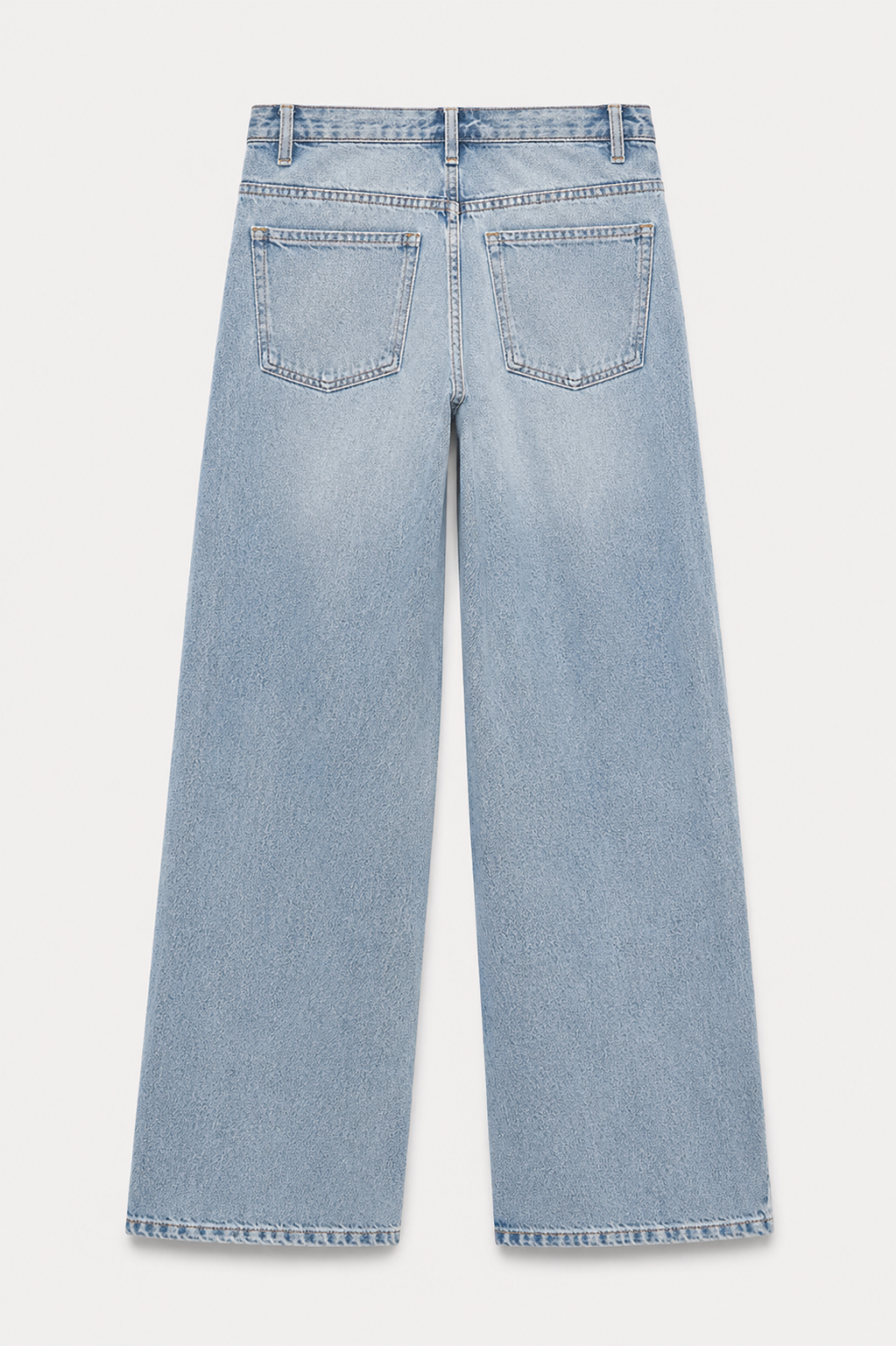Colton Vintage Wash Wide-Leg Jeans