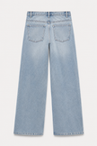 Colton Vintage Wash Wide-Leg Jeans