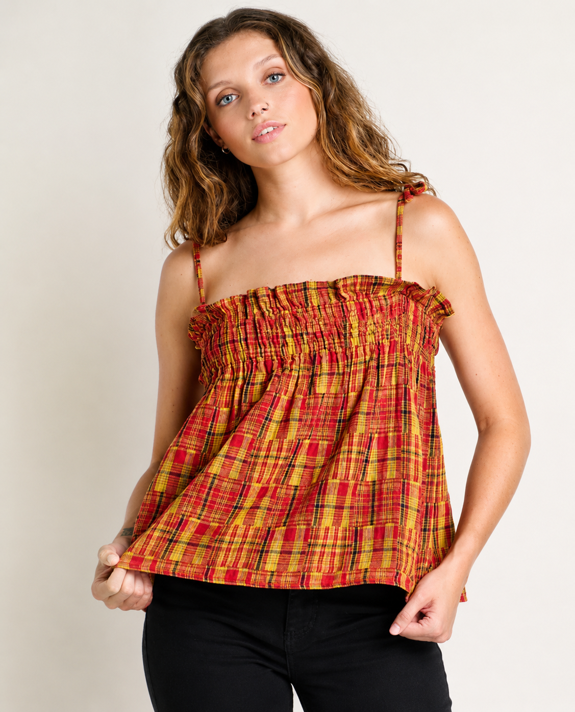 The Breezy Bazaar Top