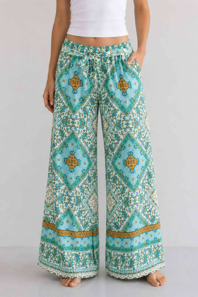 The Secret Garden Palazzo Pants