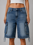The Blue Heat Cargo Jorts