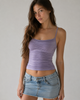 Stripe Knit Cami Top