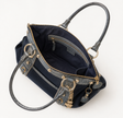 The Chrome & Canvas Satchel