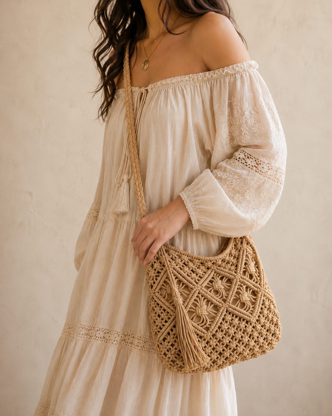 The Knot & Fringe Crossbody